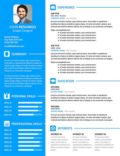 There is a lot riding on this first impression with up to 90% of cvs being rejected by recruiters. VASILIS - Modern Resume Template - ResumGO.com