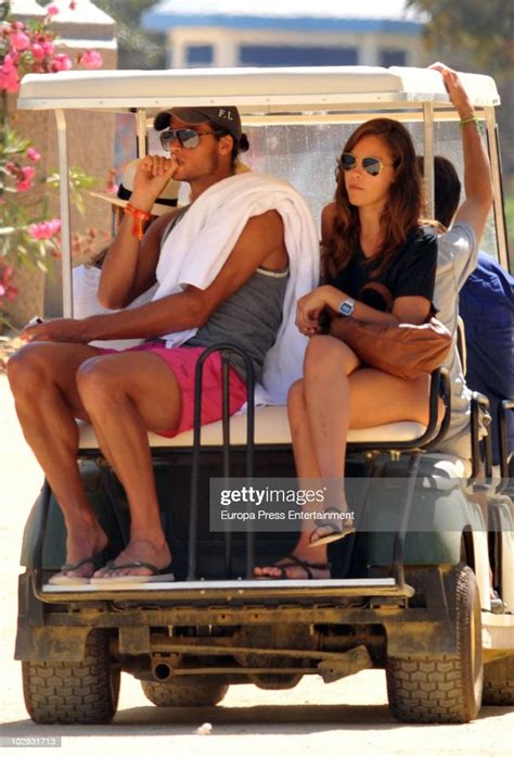 Spanish Tennis Player Feliciano Lopez And His New Girlfriend Are Seen