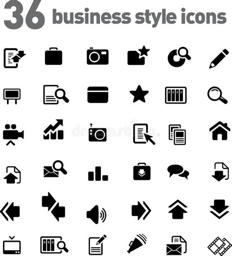 Vector Icons Set Picture Image 9979562