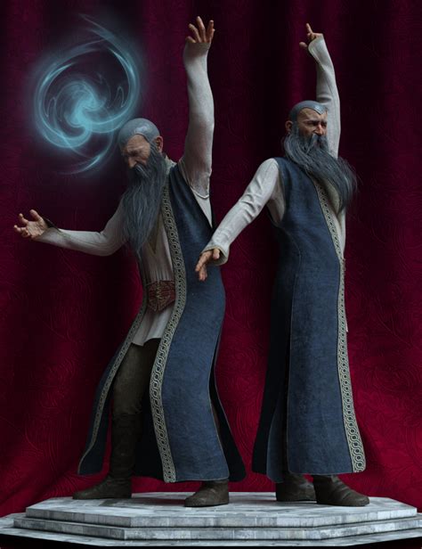 Wizard Poses For Genesis 8 Male Daz 3d