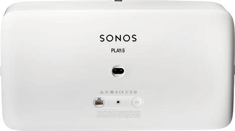 Best Buy Sonos Play5 Wireless Speaker White Matte Pl5g2us1