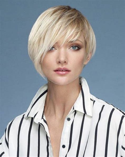 Asymmetrical Short Hairstyles For Women In