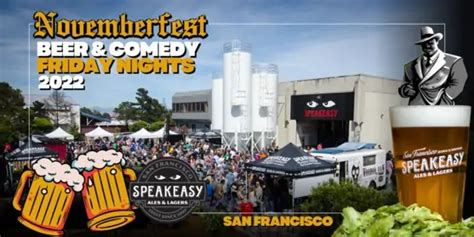Sfs 2022 Winterfest Beer And Comedy Festival At The Speakeasy Brewery In