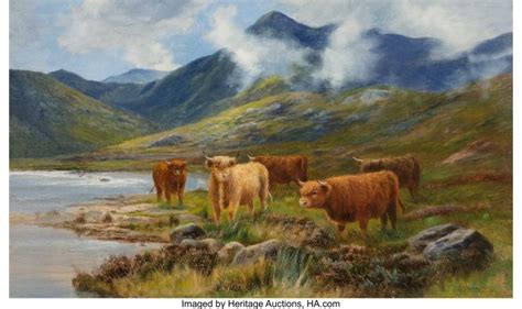 Sold Price Daniel Sherrin British 1868 1940 Highland Cattle