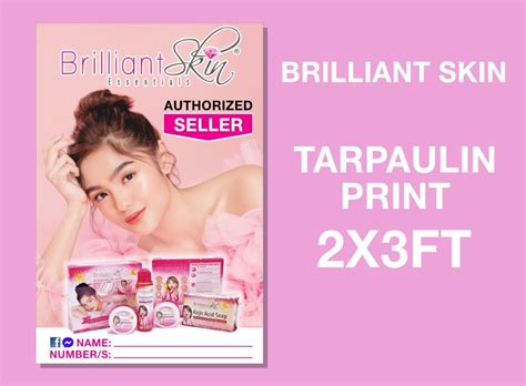Tarpaulin Print Brilliant Skin X Ft Lazada Ph