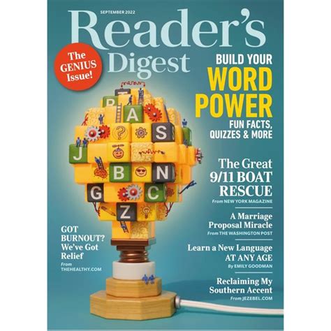 Readers Digest Large Print Magazine Subscription