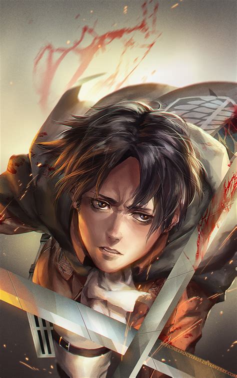 Tumblr is a place to express yourself, discover yourself, and bond over the stuff you love. Levi Ackerman - Attack on Titan - Mobile Wallpaper ...