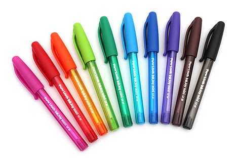 Paper Mate Inkjoy Mini Pens Capped 10 Color Set