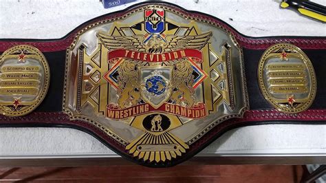 Introducing The New United Tv Championship Belt Alliance