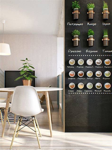 Si habías pensado que las pizarras solo servían para los colegios o para que los más pequeños de la casa dibujasen hasta cansarse, estás muy equivocado. Cocina con paredes de pizarra - apareco.com.gt