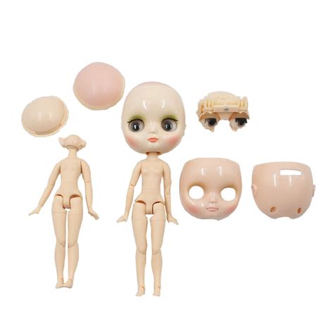 Free Shipping Nude Factory Middle Blyth Doll Accessories For Blyth Doll
