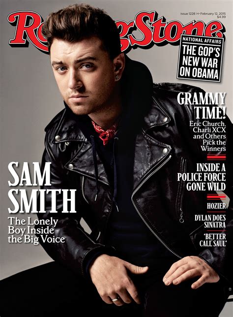 Sam Smith Covers Rolling Stone Talks Adele Comparisons