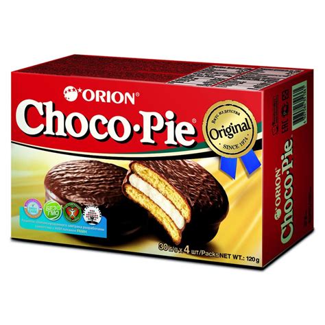 Orion Choco Pie 120 Gr Marketpaketi