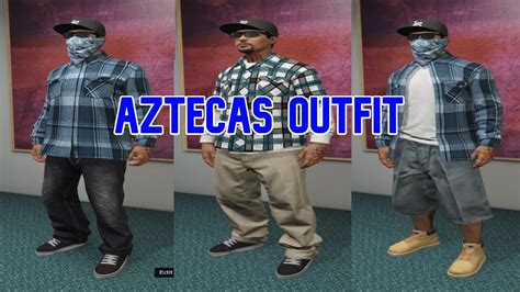 Gta 5 How To Make Aztecas Outfit Youtube
