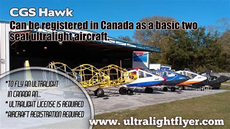 Cgs Hawk Canadian Two Seat Ultralight Aircraft By Cgs Aviation Youtube