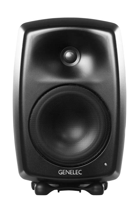 Genelec G Four Active Two Way Loudspeaker Black Nordic Pro Audio Aps