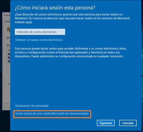 Cómo crear cuentas de usuario en Windows 10 i p e r e z s a n z