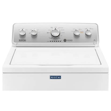 Maytag 4 2 Cu Ft High Efficiency White Top Load Washing Machine With