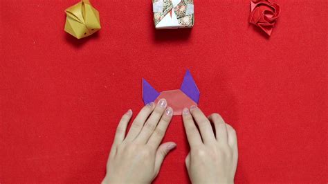 How to make best cool origami paper siamese by makoto yamaguchi折り紙シャムスキーム誠 this origami mouse is a delightful and easy homemade cat toy. Paper cat neko Origami tutorial instructions - YouTube