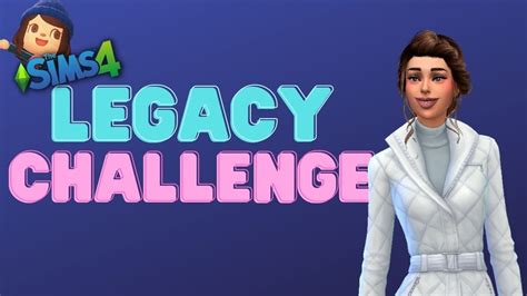 Sims 4 Legacy Challenge 1 My First Sims Challenge Youtube