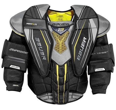 bauer supreme 2s pro sr senior goalie chest and arm protector chest and arm hockey shop sportrebel
