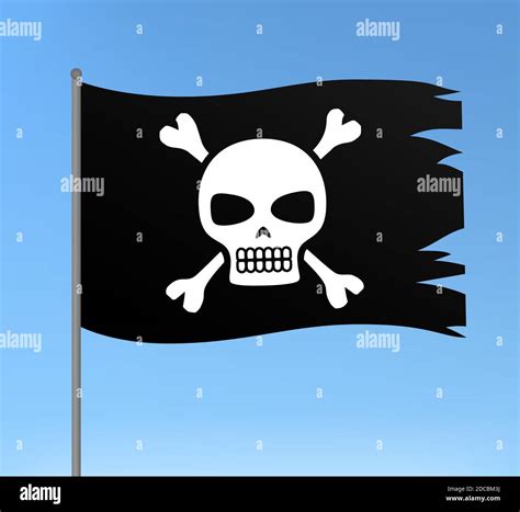 Cartoon Pirate Flag Drawing Img Baback