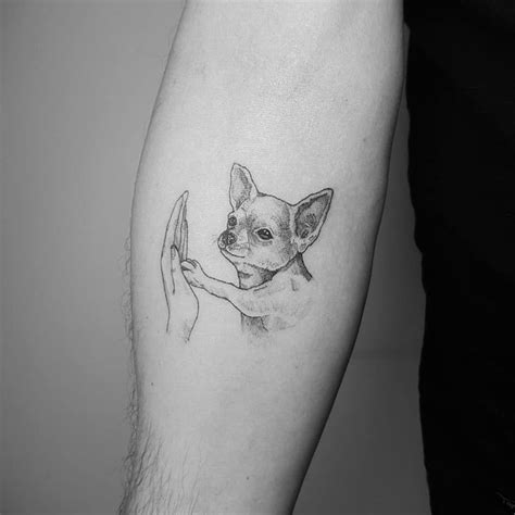 14 Ways To Put Chihuahuas On Your Body Petpress Tatuajes De Perro