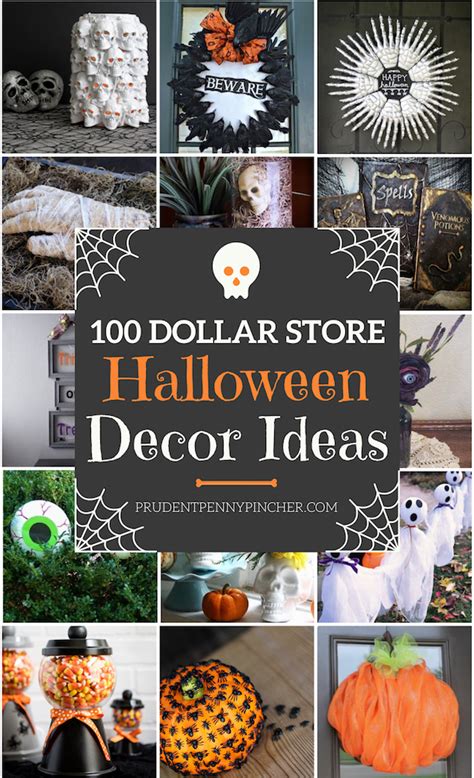 Dollar Store Halloween Decorations Prudent Penny Pincher