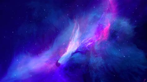 Wallpaper Joeyjazz Digital Art Space Stars Nebula 2560x1440