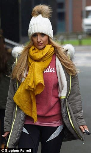 Catherine Tyldesley Layers Up In Jacket And Scarf After Workout Daily