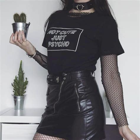 🖤orezoria Aesthetic Clothing Shop Baddie Egirl Outfits Edgy Outfits Aesthetic T Shirts