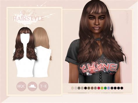 Give In Hairstyle By Javasims At Tsr Sims 4 Updates