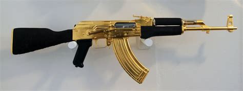 Gold Plated Ak 47 Als Firearms Blog Cool Guns Pinterest Ak 47