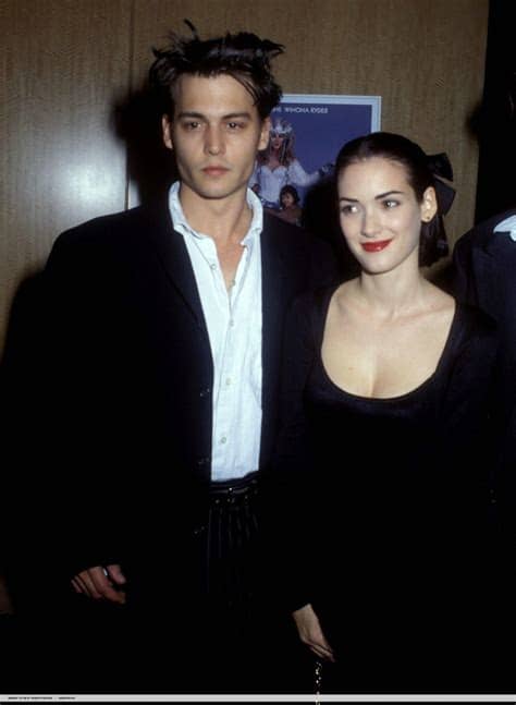 Winona ryder and johnny depp during edward scissorhands premiere in los angeles, california, united states. Mermaids Premiere - JOHNNY DEPP & WINONA RYDER Photo ...