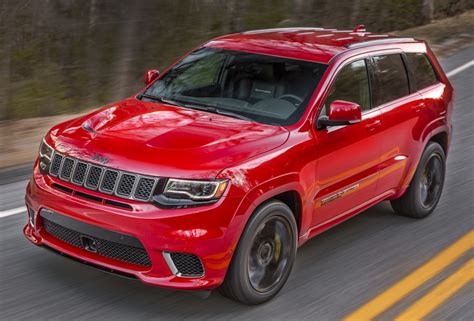 2018 Jeep Grand Cherokee Trackhawk Revealed With Hellcat Engine