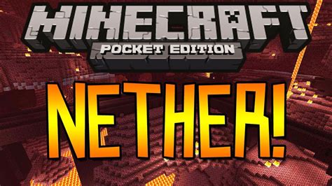 Check spelling or type a new query. THE NETHER! - Minecraft Pocket Edition - YouTube