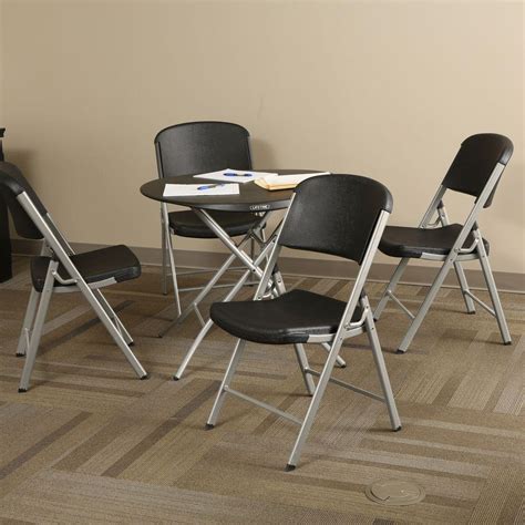 We did not find results for: Lifetime 5-Piece Black Folding Table and Chair Set-80438 - The Home Depot