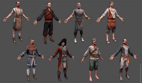 3d Game Art Next Gen Characters Low Poly Modeling And Unity Assets