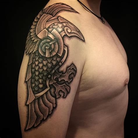 Traditional viking tattoos for men are very popular in europe. 95+ Best Viking Tattoo Designs & Symbols - 2019 Ideas