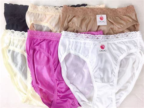 Vtg Rosa Sheer Shimmer Nylon Shiny Lacy Mesh 5 Colors High Cut Bikini Panties M Modern Fashion