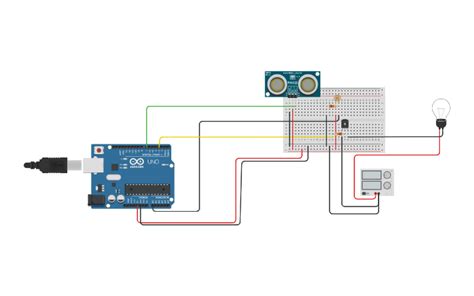 Circuit Design Distance And Photoresidtor With Arduino To Control