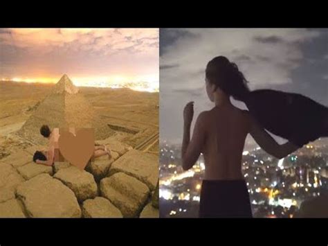 피라미드 꼭대기에서 목숨걸고 ㅅㅅ했다는 커플 영상 couple has sex on top of pyramid in egypt