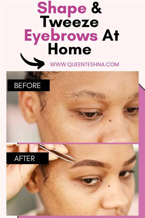 How To Shave Tweeze And Shape Eyebrows At Home Eyebrow Grooming