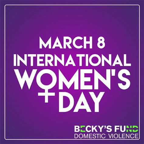 International Women S Day Becky S Fund