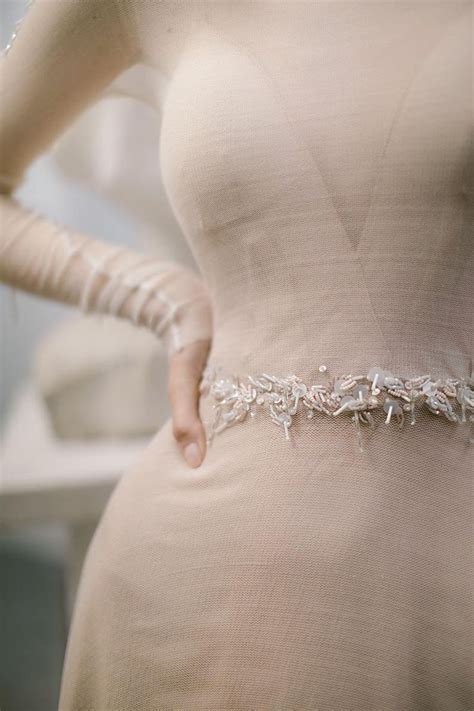 Ivory Turtleneck Wedding Gown Hoarfrost Dawn Long Sleeve Etsy
