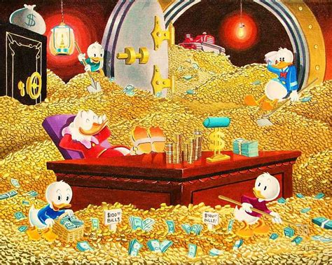 Donald Duck And Uncle Scrooge Rich Donald Duck Hd Wallpaper Pxfuel