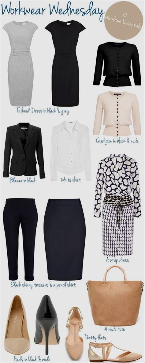 Business Casual Outfits Skirts Work Wardrobe Essentials Work Fashion