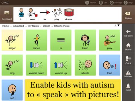 Easily make voice, video calls or send instant messages with your team today! Avaz - AAC App for Autism (Augmentative Picture ...