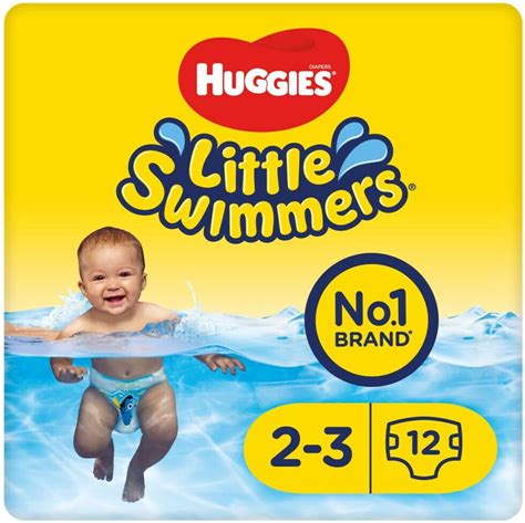 Huggies Little Swimmers Couches De Natation Taille 2 3 12 Culottes