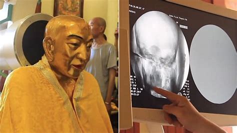 1000 Year Old Gold Mummified Monk Still Has Healthy Bones And Complete